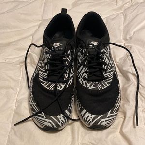 Zebra Nikes